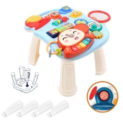 Eco Toys Study Desk Walker Blue Loopwagen HC505277 14 Eco Toys Study Desk Walker Blue Loopwagen HC505277 -Babywinkel Verkoop eco toys study desk walker blue loopwagen hc505277 2