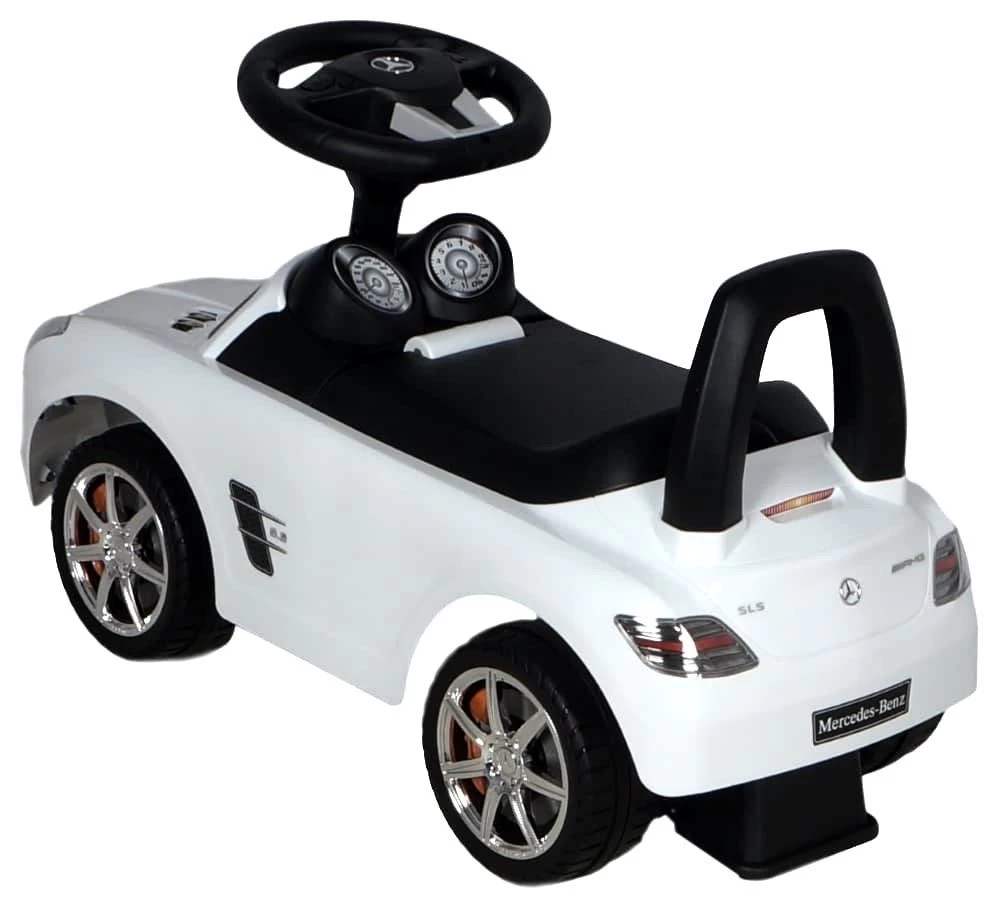 Eco Toys Mercedes SLS Wit Loopauto CLB-332 6 Eco Toys Mercedes SLS Wit Loopauto CLB-332 - Afbeelding 4