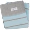 Zaffiro Grijs & Lichtblauw Gestreept 75 X 100 Cm Wiegdeken 15205 -Babywinkel Verkoop grijsblauwstrepen 4