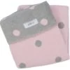 Zaffiro Grijs & Roze Gestipt 100 X 150 Cm Ledikantdeken 15342 -Babywinkel Verkoop grijsrozestippen 4