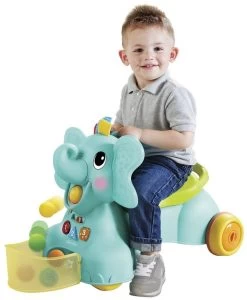 Infantino Sensory Ollie 3-in-1 Olifant Loopwagen BK-217023 -Babywinkel Verkoop infantino ollie olifant 3 in 1 loopwagen 7