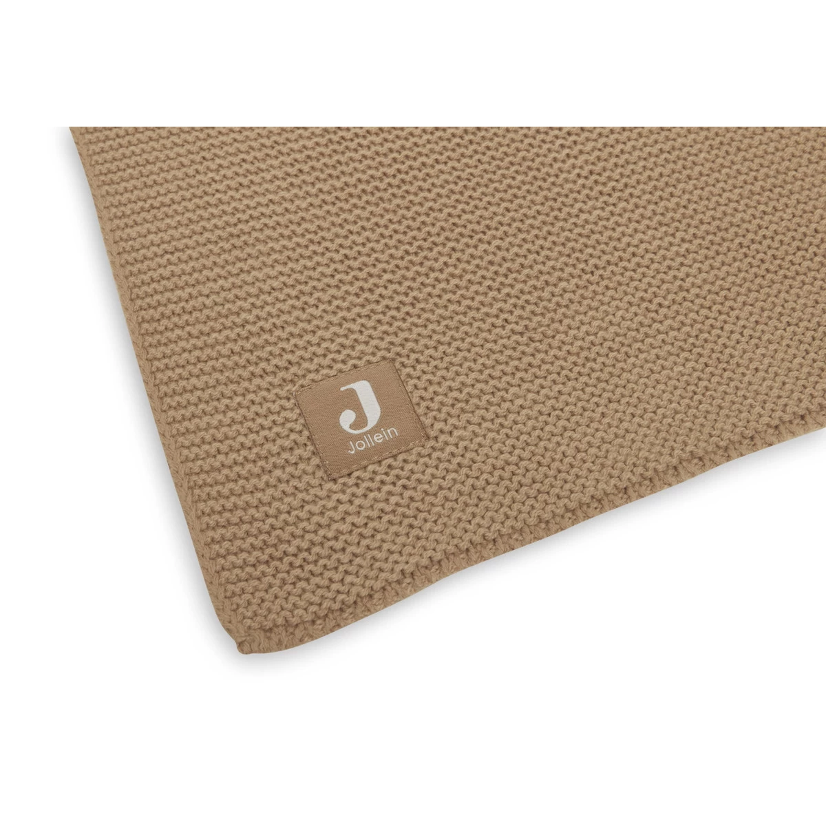 Jollein Basic Knit Biscuit 100 X 150 Cm Ledikantdeken 516-522-66072 - Afbeelding 5