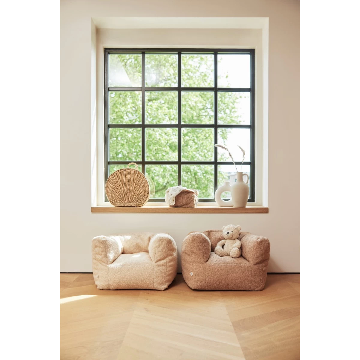 Jollein Boucle Biscuit Kinderfauteuil Beanbag 028-543-66067 8 Jollein Boucle Biscuit Kinderfauteuil Beanbag 028-543-66067 - Afbeelding 6