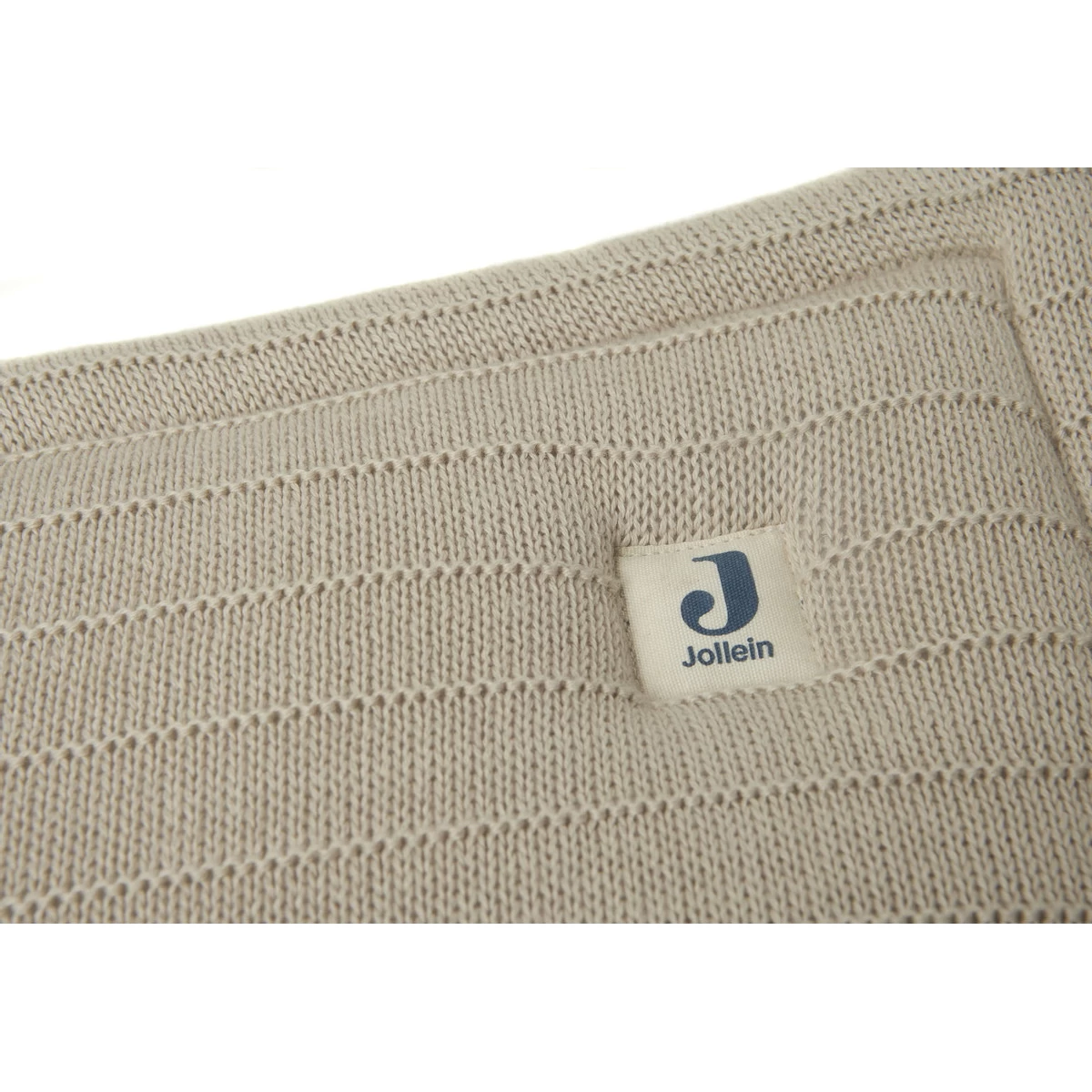 Jollein Pure Knit Nougat 30 X 180 Cm Bedbumper 004-895-67011 - Afbeelding 3