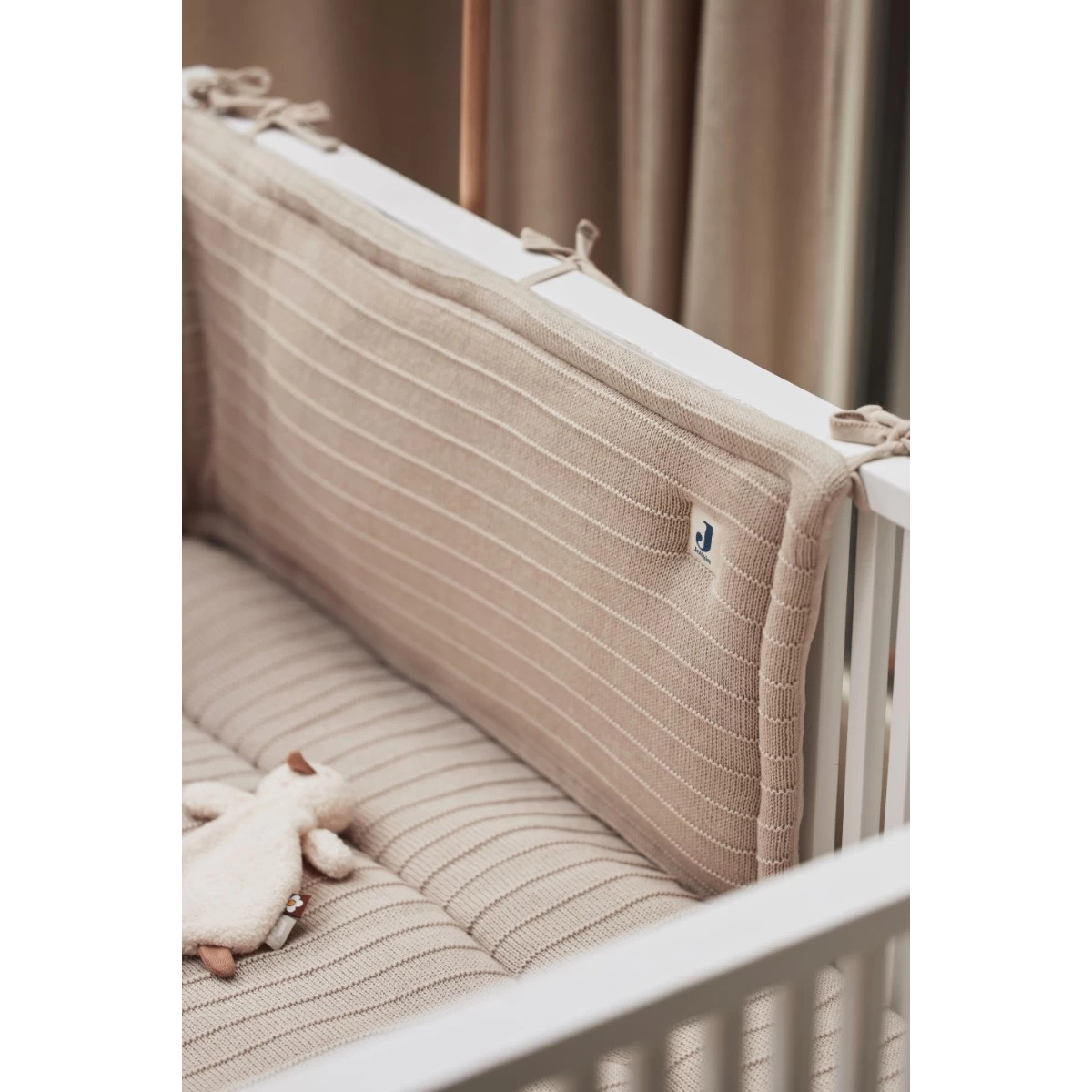 Jollein Pure Knit Nougat 30 X 180 Cm Bedbumper 004-895-67011 - Afbeelding 5