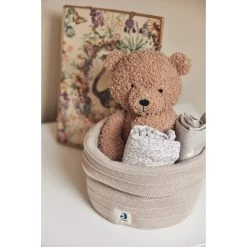 Jollein Pure Knit Nougat Commodemandje 580-001-67011 -Babywinkel Verkoop jollein pure knit nougat commodemandje 580 001 67011 .4