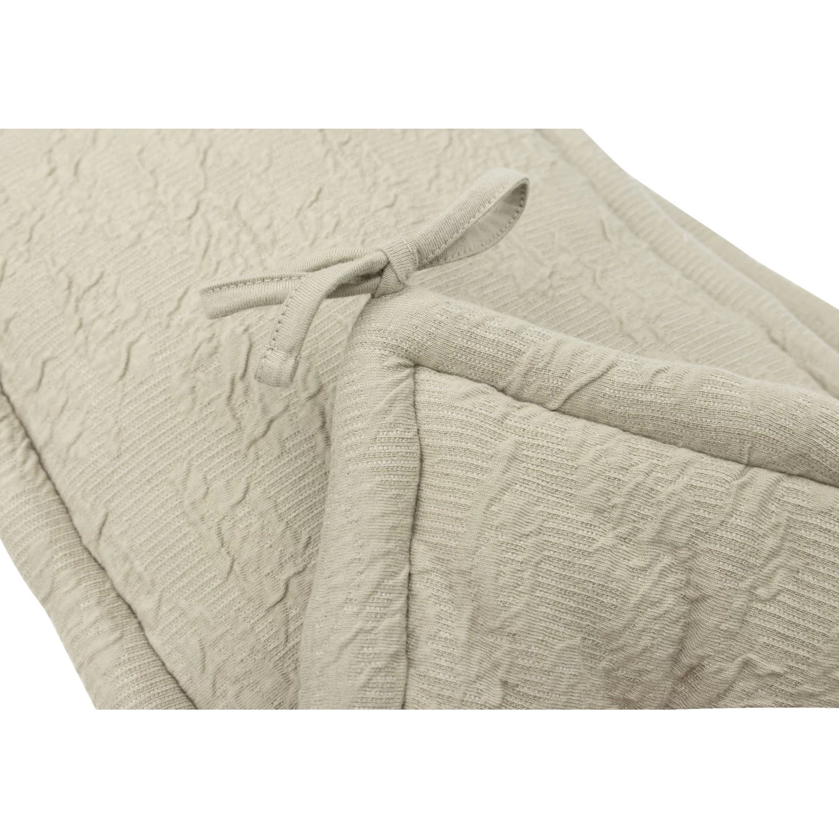 Jollein Soft Waves Olive Green 30 X 180 Cm Bedbumper 004-895-67052 6 Jollein Soft Waves Olive Green 30 X 180 Cm Bedbumper 004-895-67052 - Afbeelding 4