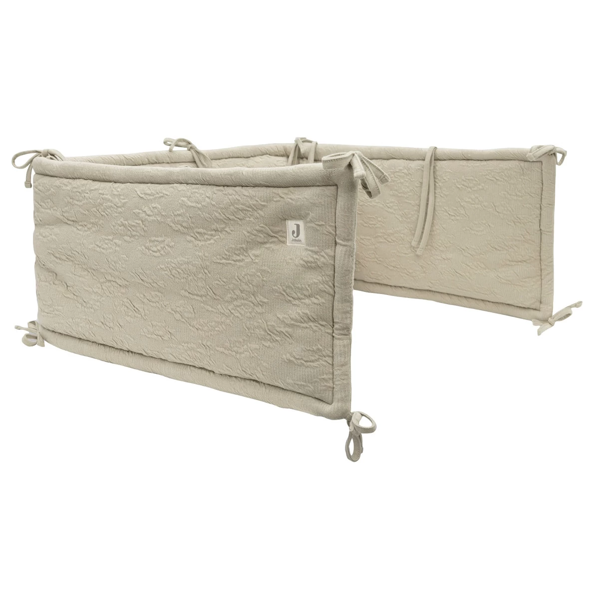 Jollein Soft Waves Olive Green 30 X 180 Cm Bedbumper 004-895-67052 3 Jollein Soft Waves Olive Green 30 X 180 Cm Bedbumper 004-895-67052