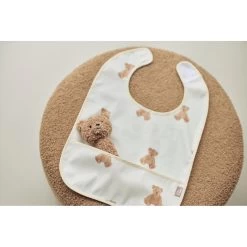 Jollein Teddy Bear 2-pack Waterproof Slabber 029-864-66095 -Babywinkel Verkoop jollein teddy bear 2 pack waterproof slabber 029 864 66095 .5