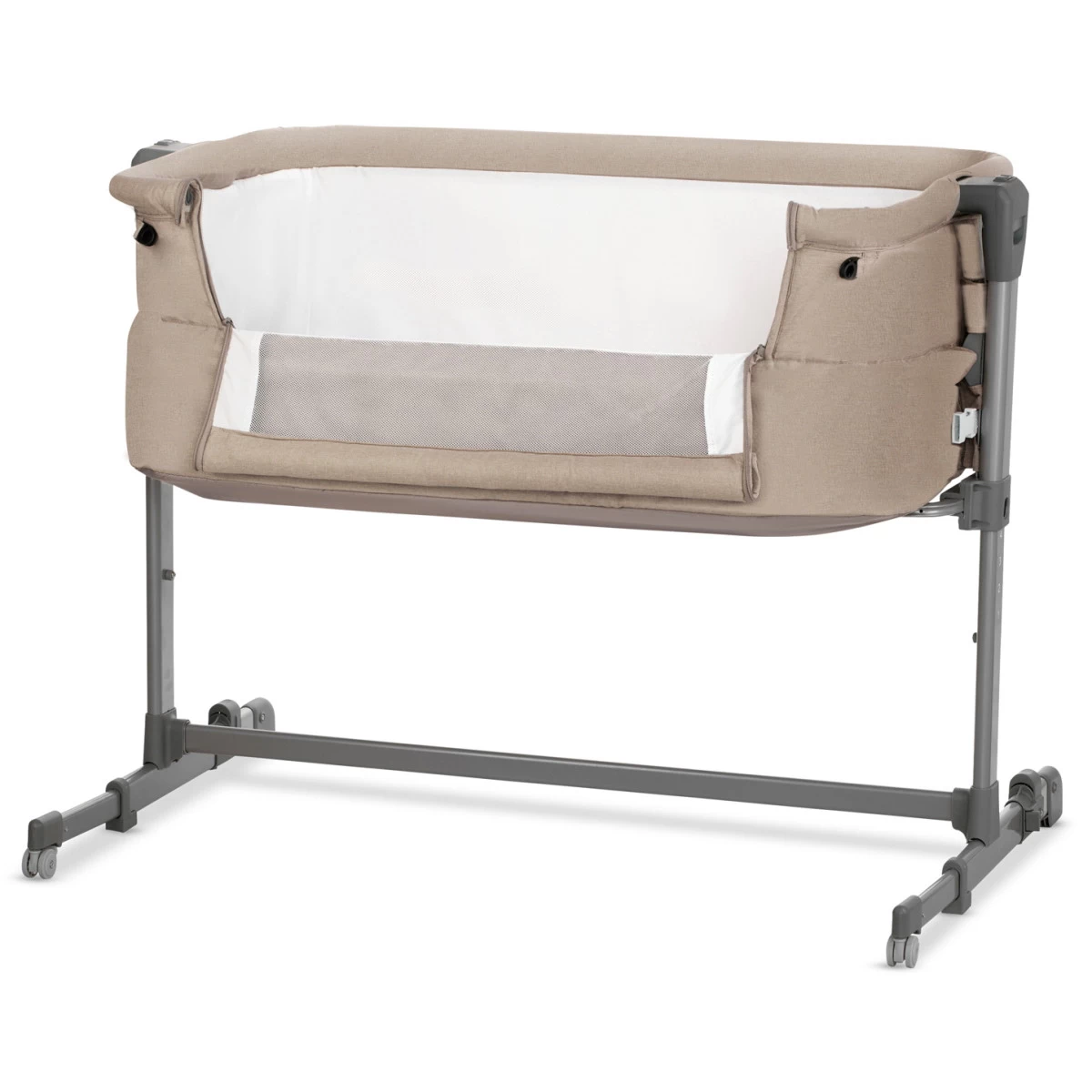 Kinderkraft Neste Up Beige Wieg Aan Bed KKLNESTBEG000N 4 Kinderkraft Neste Up Beige Wieg Aan Bed KKLNESTBEG000N - Afbeelding 2