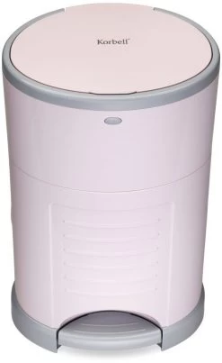 Korbell Pink Nappy Disposal System Luieremmer M250DSP -Babywinkel Verkoop korbell luieremmer roze 1