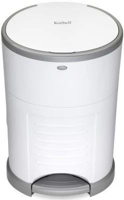 Korbell Wit Nappy Disposal System Luieremmer M250DSW -Babywinkel Verkoop korbell luieremmer wit 1