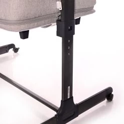 Lorelli Milano Grey 2-in-1 Wieg Aan Bed 1008044-0003 -Babywinkel Verkoop lorelli milano 2 in 1 wieg aan bed 2 2