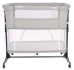 Lorelli Milano Grey 2-in-1 Wieg Aan Bed 1008044-0003 -Babywinkel Verkoop lorelli milano grey 2 in 1 wieg aan bed 1008044 0003 4