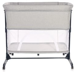 Lorelli Milano Grey 2-in-1 Wieg Aan Bed 1008044-0003 -Babywinkel Verkoop lorelli milano grey 2 in 1 wieg aan bed 1008044 0003 5