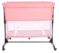 Lorelli Milano Pink 2-in-1 Wieg Aan Bed 1008044-0001 -Babywinkel Verkoop lorelli milano pink 2 in 1 wieg aan bed 1008044 0001 5