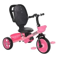 Lorelli Revel Pink Grunge Driewieler 1005063-0002 -Babywinkel Verkoop lorelli revel pink grunge driewieler 1