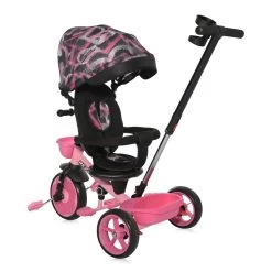 Lorelli Revel Pink Grunge Driewieler 1005063-0002 -Babywinkel Verkoop lorelli revel pink grunge driewieler 8