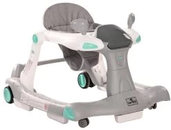 Lorelli Rider Grey & White 2-in-1 Loopstoeltje 1012039-0001