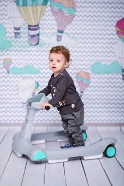 Lorelli Rider Pink & Grey 2-in-1 Loopstoeltje 1012039-0002 -Babywinkel Verkoop lorelli rider grey white 2 in 1 loopstoeltje 1012039 0001 6 6 2