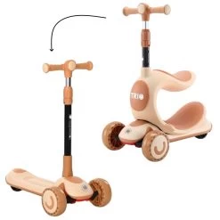 Lorelli Scooter Trio Beige Step/Loopfiets 1039015-0001