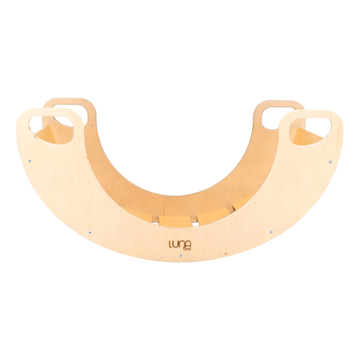 Luna Toys Naturel Houten Schommelstoel / Rocker LU-36899 3 Luna Toys Naturel Houten Schommelstoel / Rocker LU-36899