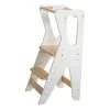 Luna Toys Wit Houten Leertoren Keukenhulp LU-00552 -Babywinkel Verkoop luna toys wit houten leertoren keukenhulp