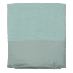 MamaLoes Amy Ajour Stonegreen 100x150cm Ledikantdeken 84267