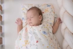 MamaLoes Amy Bamboo Nature Meadow Beige 25 X 30 Cm Kussen 82428 -Babywinkel Verkoop mamaloes amy bamboo nature meadow beige 1