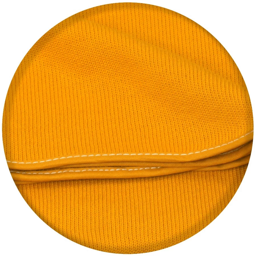 MamaLoes Amy Knitted Okergeel 72x110 Cm Wiegdeken 80628 4 MamaLoes Amy Knitted Okergeel 72x110 Cm Wiegdeken 80628 - Afbeelding 2