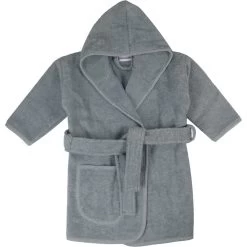 MamaLoes Badstof Licht Blauw 0-1jr Badjas ML010303 -Babywinkel Verkoop mamaloes badstof licht blauw 0 1jr badjas ml010303 03