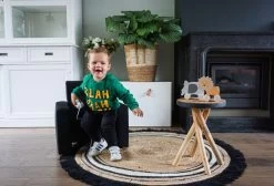 Ding Jamie Velvet Zwart Kinderfauteuil DI-34203 -Babywinkel Verkoop mamaloes ding jamie 10 4