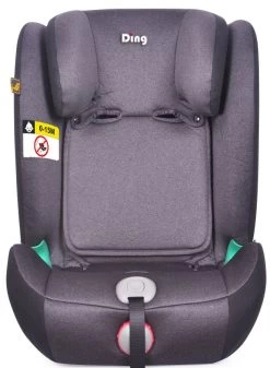 Ding York Grey Leather I-Size Autostoel 9-36 Kg K63 -Babywinkel Verkoop mamaloes ding york black i size autostoel 9 36 kg k63 3 1