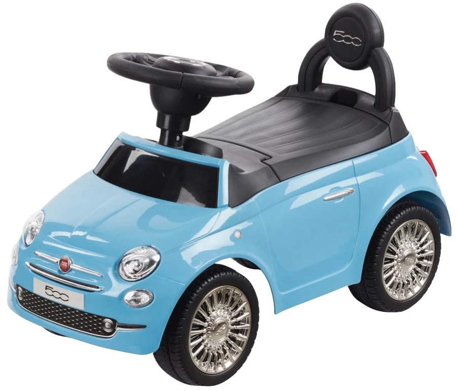 Eco Toys Fiat 500 Blauw Loopauto HZ8620 4 Eco Toys Fiat 500 Blauw Loopauto HZ8620 - Afbeelding 2
