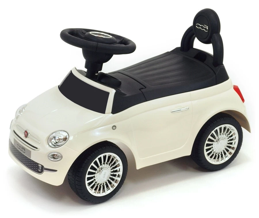 Eco Toys Fiat 500 Wit Loopauto HZ8620 4 Eco Toys Fiat 500 Wit Loopauto HZ8620 - Afbeelding 2