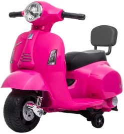 Eco Toys Pink Elektrische Vespa Scooter H1