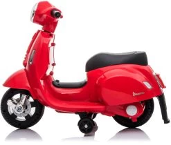 Eco Toys Red Elektrische Vespa Scooter H1 -Babywinkel Verkoop mamaloes eco toys red elektrische vespa scooter h1 2