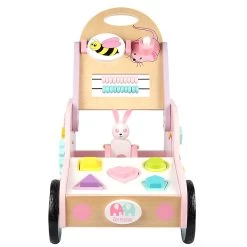 Eco Toys Roze Houten Activiteiten Loopwagen HC494888 14 Eco Toys Roze Houten Activiteiten Loopwagen HC494888 -Babywinkel Verkoop mamaloes eco toys roze houten activiteiten loopwagen hc494888 0