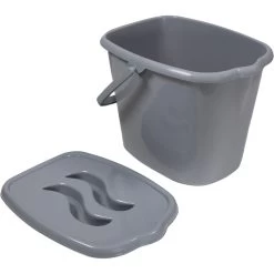 MamaLoes Grijs Badset Incl. Graphite Badstandaard -Babywinkel Verkoop mamaloes grijs luieremmer ml050316 1 3