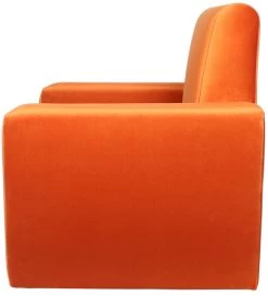 Ding Jamie Velvet Sienna Kinderfauteuil DI-34202 -Babywinkel Verkoop mamaloes kinderfauteuil velvet oranje 02k