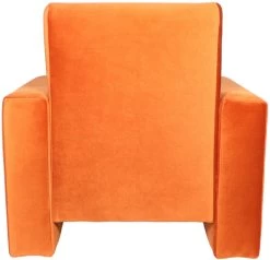 Ding Jamie Velvet Sienna Kinderfauteuil DI-34202 -Babywinkel Verkoop mamaloes kinderfauteuil velvet oranje 03k