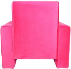 Ding Jamie Velvet Roze Kinderfauteuil DI-34206 -Babywinkel Verkoop mamaloes kinderfauteuil velvet roze 03k