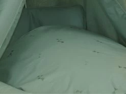 MamaLoes Pure Stonegreen Deluxe Wit Baby Wiegje 80635 -Babywinkel Verkoop mamaloes pure stonegreen deluxe wit baby wiegje 80635 2