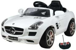 Eco Toys Mercedes SLS Wit Elektrische Kinderauto CLB-681r