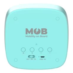 MOB Billy Turquoise Klok En Nachtlampje BILLY-BL-01 -Babywinkel Verkoop mob billy turquiose klok en nachtlampje billy bl 01 2