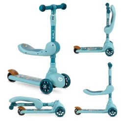 Momi Kiuru Blue 2-in-1 Step/Loopfiets HUBA00036 -Babywinkel Verkoop momi kiuru blue 2 in 1 step loopfiets huba00034 10