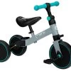 Momi Loris Grey/Turquoise 4-in-1 Ride-On Loopfiets ROBI00041 -Babywinkel Verkoop momi loris grey turquoise 4 in 1 ride on loopfiets robi00041 1