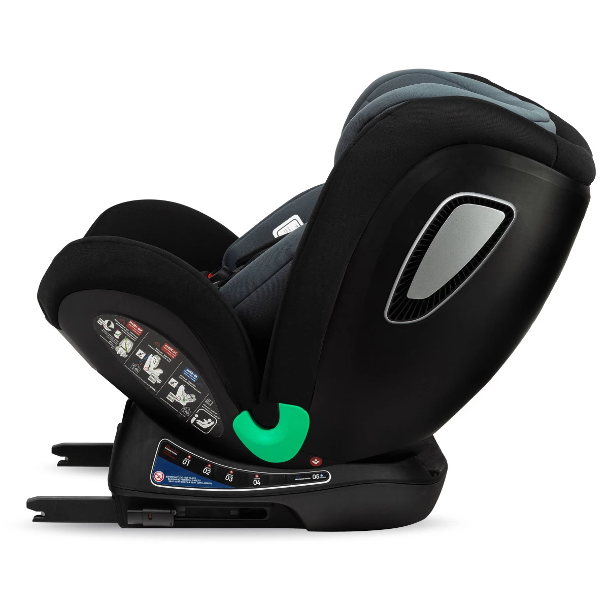 Momi Urso Black 40-150 Cm I-Size Autostoel FOSA00022 - Afbeelding 3