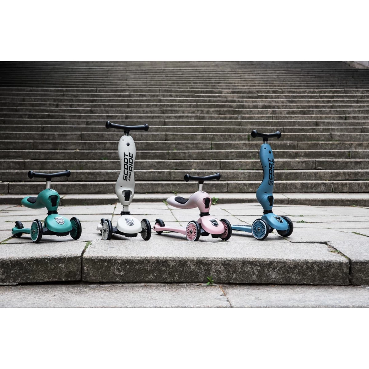 Scoot And Ride Ash Highwaykick 1 Step/Loopfiets SR-96268 - Afbeelding 5