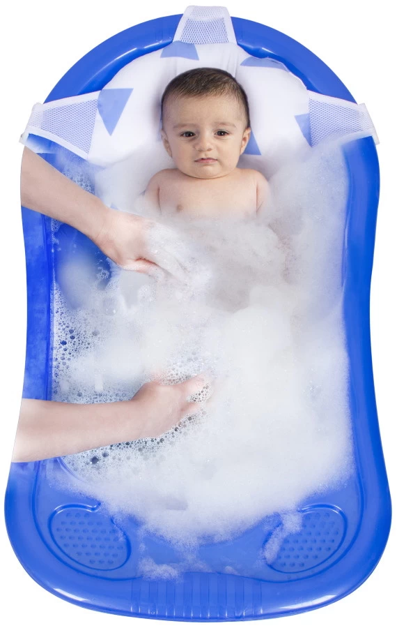 Sevibaby Blauw Ergonomisch Badhangmatje 572-1 6 Sevibaby Blauw Ergonomisch Badhangmatje 572-1 - Afbeelding 4